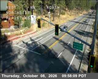 Hwy 267 at Northstar, SR-267 at 10:00 on 2026-10-08