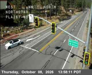 Hwy 267 at Northstar, SR-267 at 14:00 on 2026-10-08