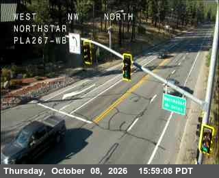Hwy 267 at Northstar, SR-267 at 16:00 on 2026-10-08