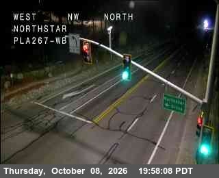 Hwy 267 at Northstar, SR-267 at 20:00 on 2026-10-08