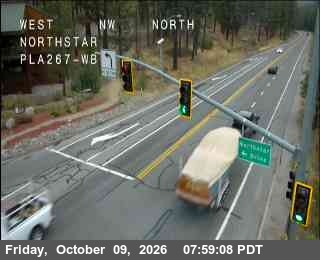 Hwy 267 at Northstar, SR-267 at 08:00 on 2026-10-09