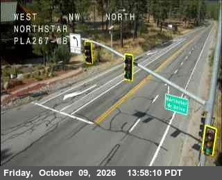 Hwy 267 at Northstar, SR-267 at 14:00 on 2026-10-09