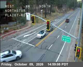 Hwy 267 at Northstar, SR-267 at 15:00 on 2026-10-09