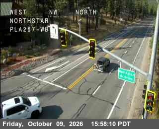 Hwy 267 at Northstar, SR-267 at 16:00 on 2026-10-09