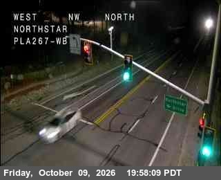 Hwy 267 at Northstar, SR-267 at 20:00 on 2026-10-09