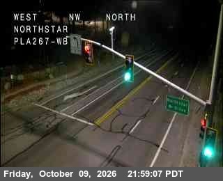 Hwy 267 at Northstar, SR-267 at 22:00 on 2026-10-09