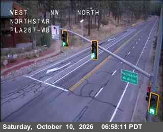 Hwy 267 at Northstar, SR-267 at 07:00 on 2026-10-10
