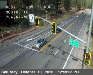 Hwy 267 at Northstar, SR-267 at 13:00 on 2026-10-10