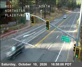 Hwy 267 at Northstar, SR-267 at 17:00 on 2026-10-10
