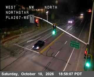 Hwy 267 at Northstar, SR-267 at 19:00 on 2026-10-10