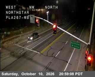 Hwy 267 at Northstar, SR-267 at 21:00 on 2026-10-10