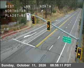 Hwy 267 at Northstar, SR-267 at 09:00 on 2026-10-11