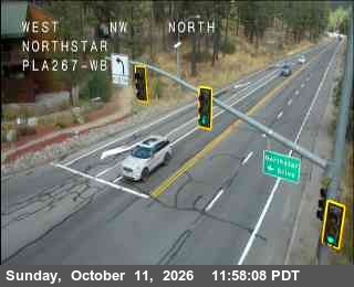 Hwy 267 at Northstar, SR-267 at 12:00 on 2026-10-11