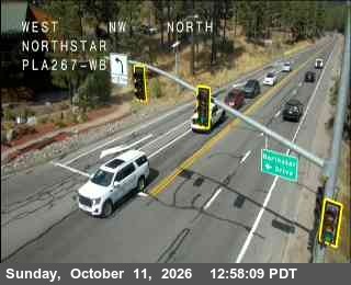 Hwy 267 at Northstar, SR-267 at 13:00 on 2026-10-11