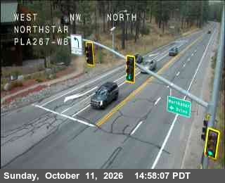 Hwy 267 at Northstar, SR-267 at 15:00 on 2026-10-11