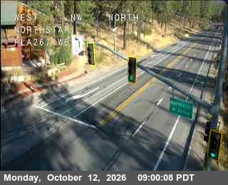 Hwy 267 at Northstar, SR-267 at 09:00 on 2026-10-12