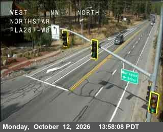 Hwy 267 at Northstar, SR-267 at 14:00 on 2026-10-12