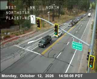 Hwy 267 at Northstar, SR-267 at 15:00 on 2026-10-12