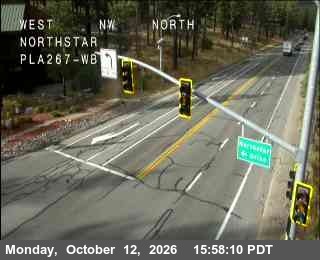Hwy 267 at Northstar, SR-267 at 16:00 on 2026-10-12