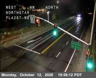 Hwy 267 at Northstar, SR-267 at 19:00 on 2026-10-12
