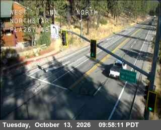 Hwy 267 at Northstar, SR-267 at 10:00 on 2026-10-13