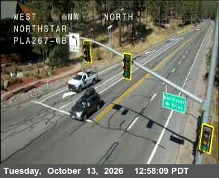 Hwy 267 at Northstar, SR-267 at 13:00 on 2026-10-13