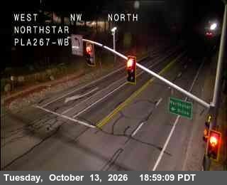 Hwy 267 at Northstar, SR-267 at 19:00 on 2026-10-13