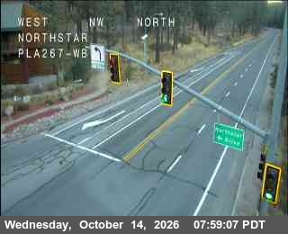 Hwy 267 at Northstar, SR-267 at 08:00 on 2026-10-14