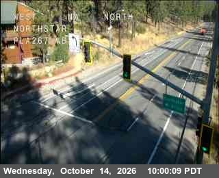 Hwy 267 at Northstar, SR-267 at 10:00 on 2026-10-14