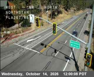 Hwy 267 at Northstar, SR-267 at 12:00 on 2026-10-14