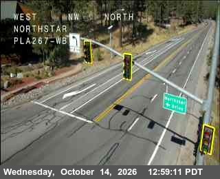 Hwy 267 at Northstar, SR-267 at 13:00 on 2026-10-14
