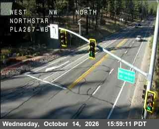 Hwy 267 at Northstar, SR-267 at 16:00 on 2026-10-14