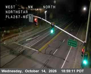 Hwy 267 at Northstar, SR-267 at 19:00 on 2026-10-14