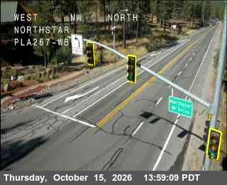 Hwy 267 at Northstar, SR-267 at 14:00 on 2026-10-15