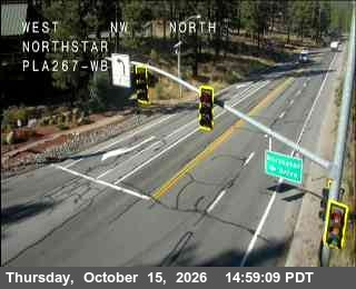 Hwy 267 at Northstar, SR-267 at 15:00 on 2026-10-15