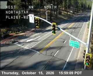 Hwy 267 at Northstar, SR-267 at 16:00 on 2026-10-15