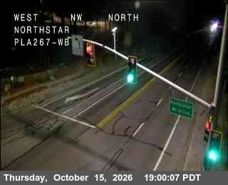Hwy 267 at Northstar, SR-267 at 19:00 on 2026-10-15