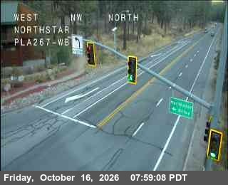 Hwy 267 at Northstar, SR-267 at 08:00 on 2026-10-16