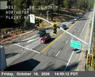 Hwy 267 at Northstar, SR-267 at 15:00 on 2026-10-16