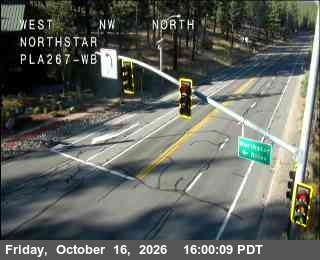 Hwy 267 at Northstar, SR-267 at 16:00 on 2026-10-16