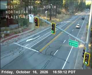 Hwy 267 at Northstar, SR-267 at 17:00 on 2026-10-16