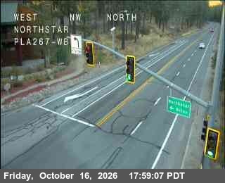 Hwy 267 at Northstar, SR-267 at 18:00 on 2026-10-16