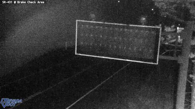 Brake Check Area, SR-431 at 01:00 on 2026-10-05