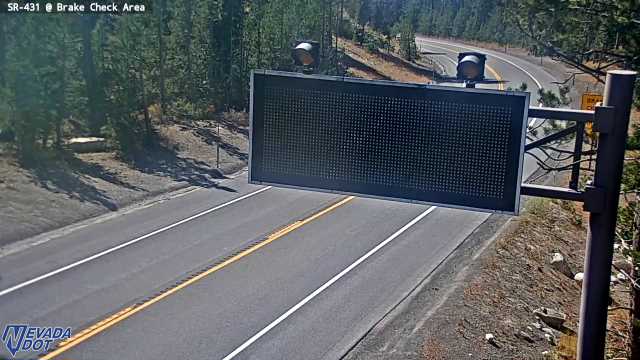 Brake Check Area, SR-431 at 13:00 on 2026-10-05