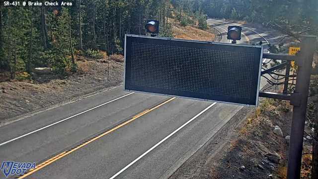 Brake Check Area, SR-431 at 17:00 on 2026-10-05
