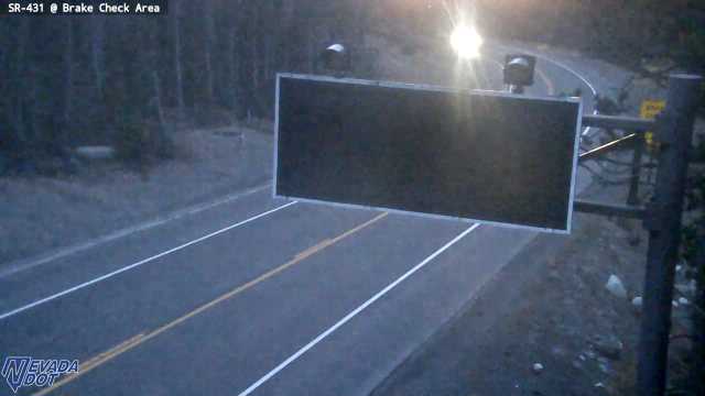 Brake Check Area, SR-431 at 19:00 on 2026-10-05