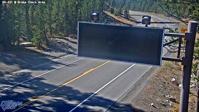 Brake Check Area, SR-431 at 12:00 on 2026-10-06