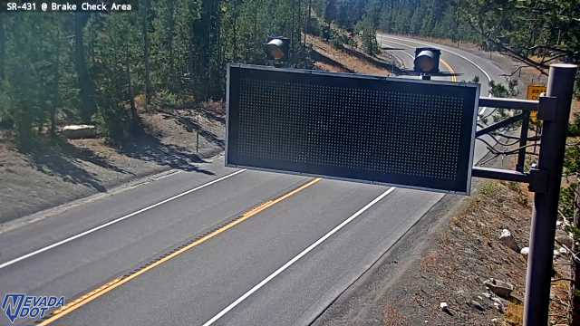 Brake Check Area, SR-431 at 13:00 on 2026-10-06