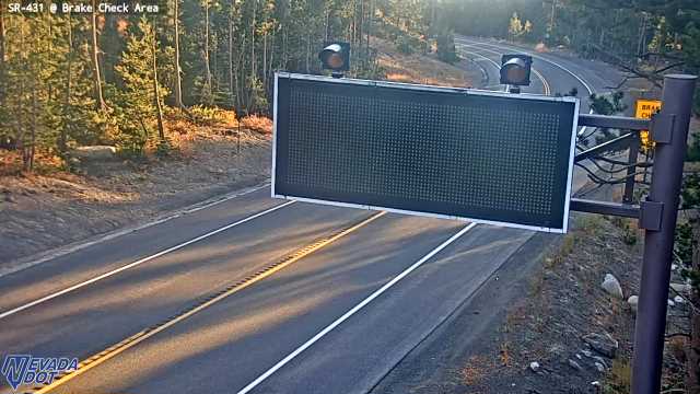 Brake Check Area, SR-431 at 18:00 on 2026-10-06