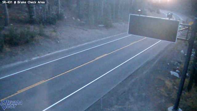Brake Check Area, SR-431 at 19:00 on 2026-10-07